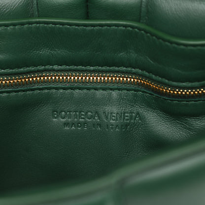 Bottega Veneta Lambskin Maxi Intreccio Padded Chain Cassette Crossbody Bag Raintree 5 of 9