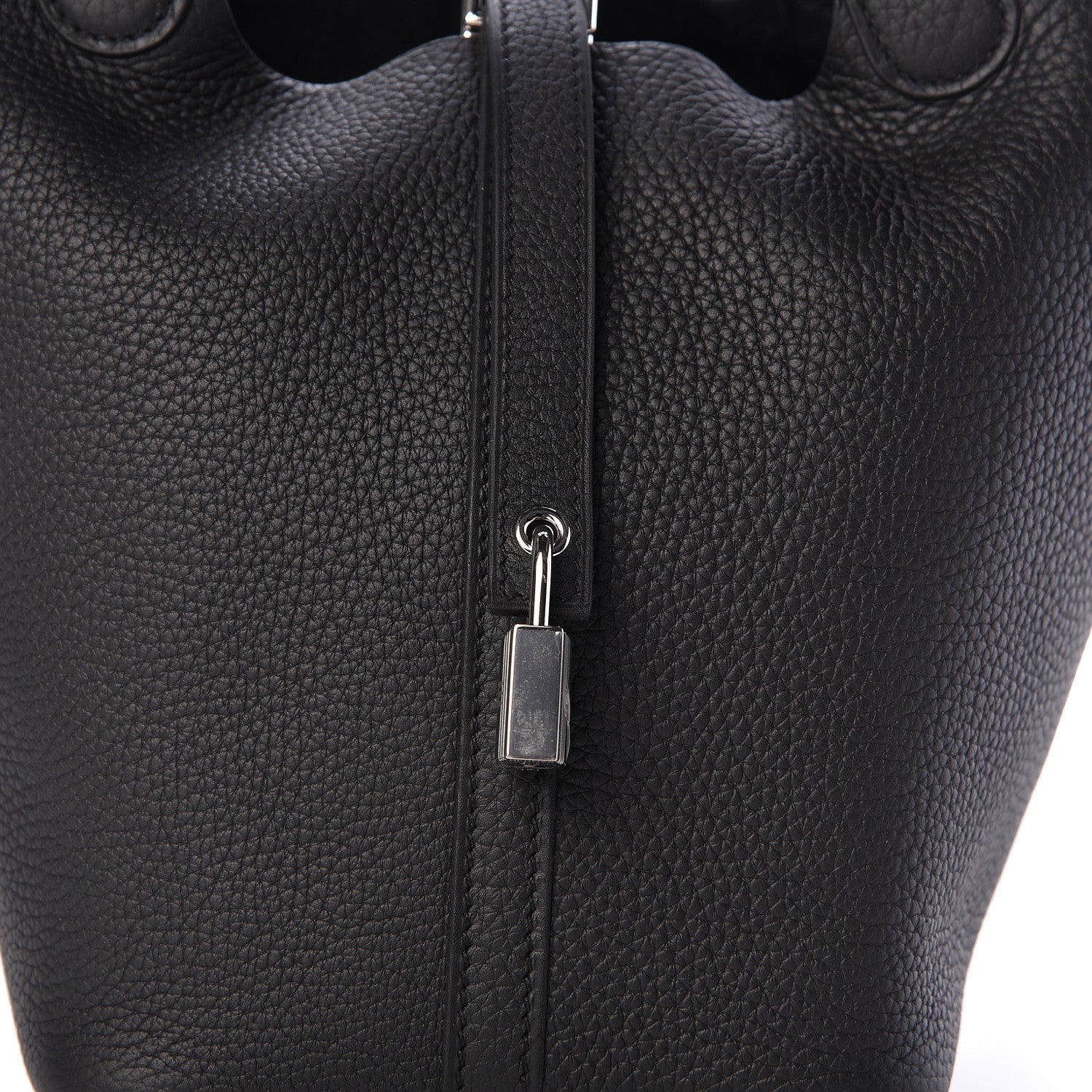 Hermes Taurillon Clemence Picotin Lock 18 PM Black 8 of 10