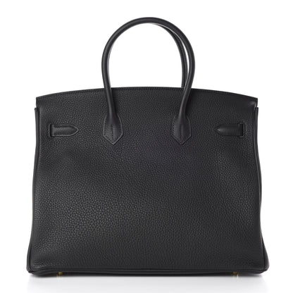 Hermes Togo Birkin 35 Black 3 of 34
