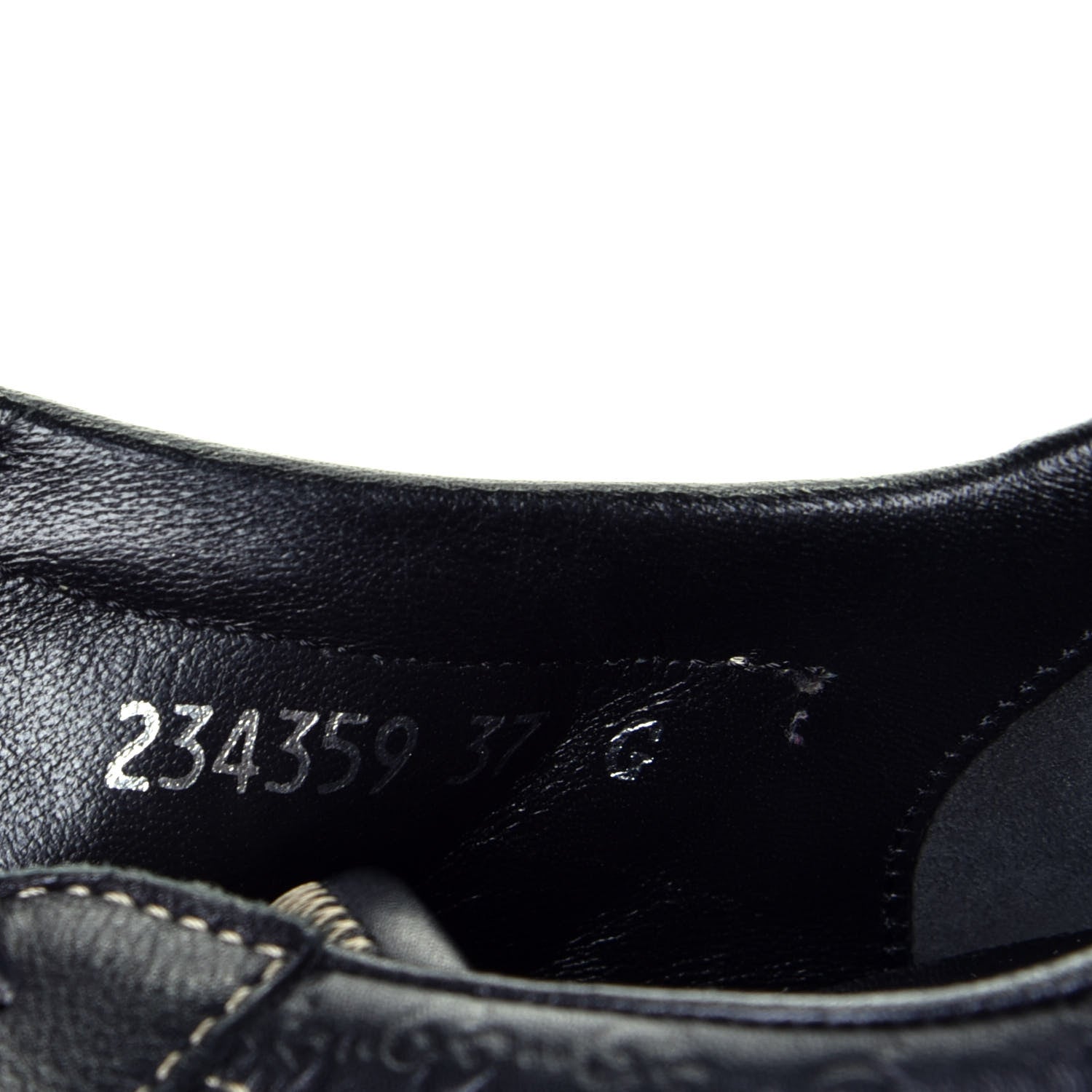 Gucci Microguccissima Web Sneakers 37 Black 8 of 8