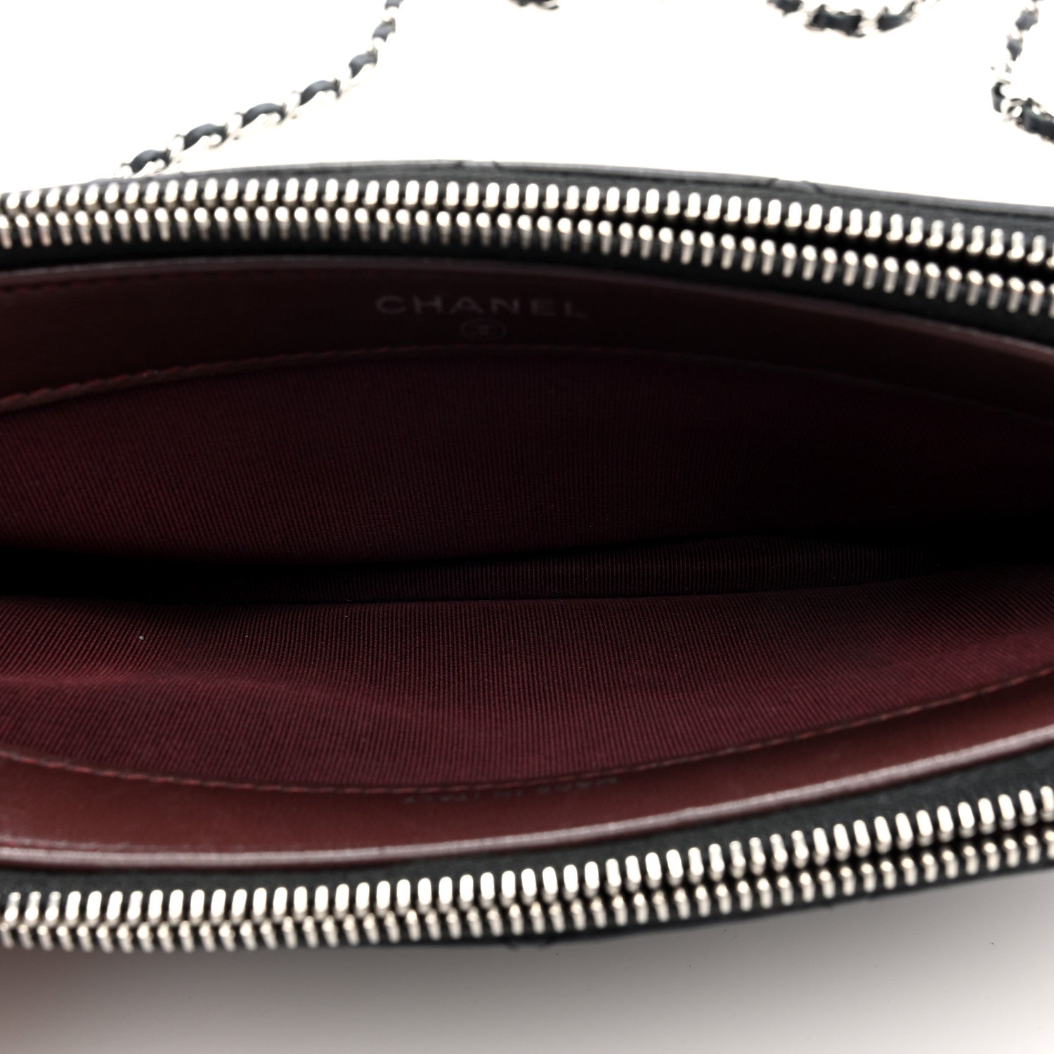 Chanel Lambskin Quilted Small Clutch With Chain Black 5 of 13