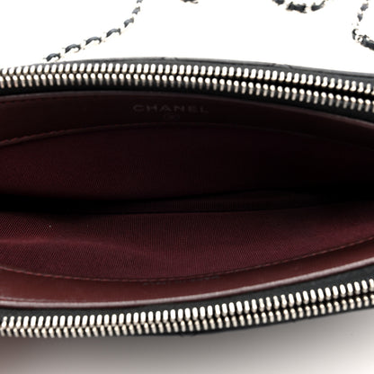Chanel Lambskin Quilted Small Clutch With Chain Black 5 of 13