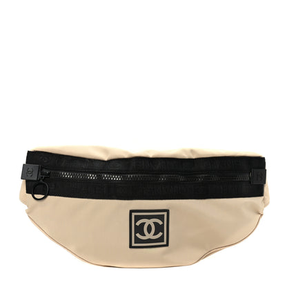 Chanel Nylon Sport Waist Bag Beige 1 of 10