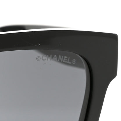 Chanel Acetate Square Sunglasses 5417 Black 7 of 7