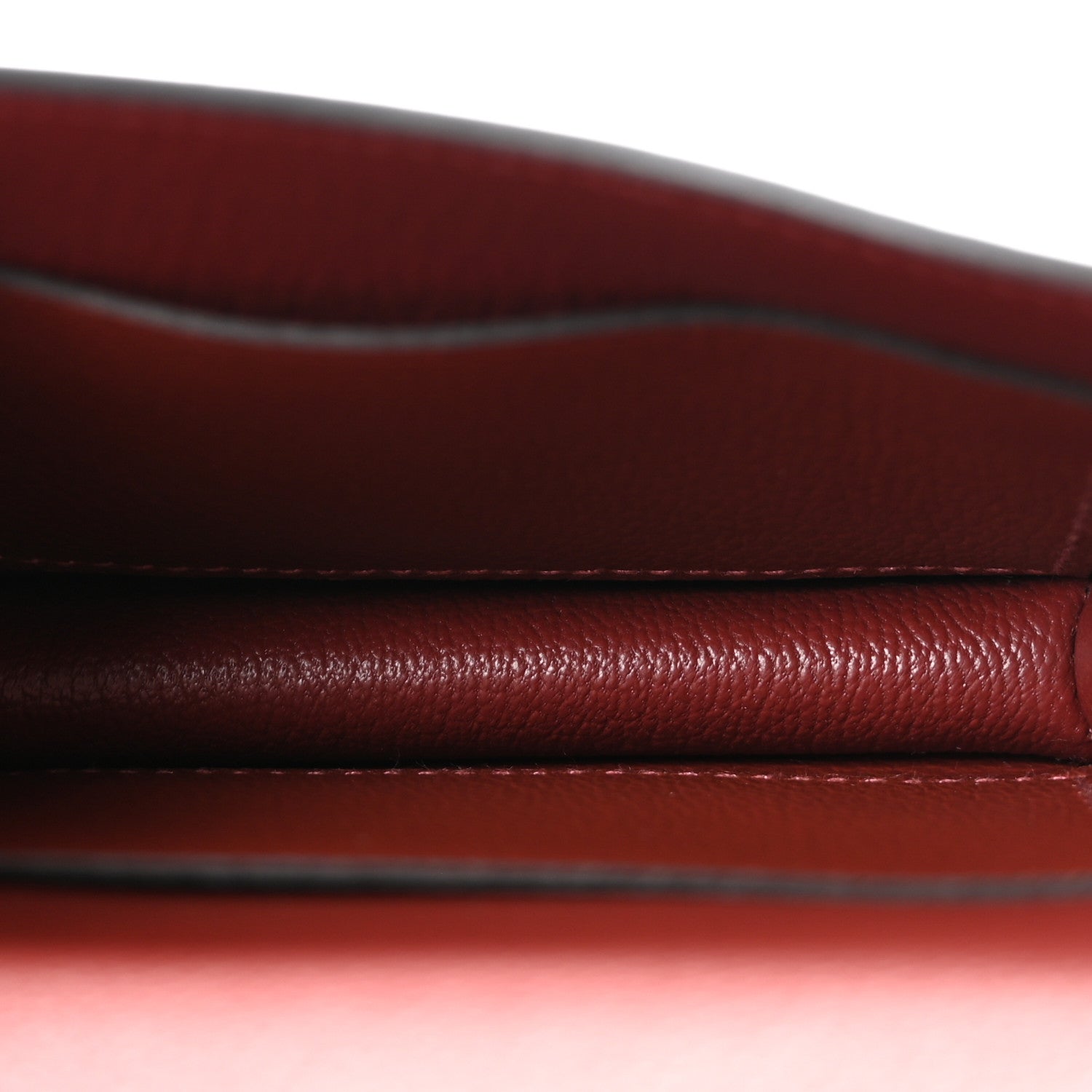 Hermes Evercolor Constance Slim Wallet Rouge H 6 of 9