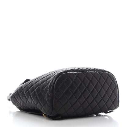 Chanel Lambskin Quilted Large Urban Spirit Backpack Black 4 of 14