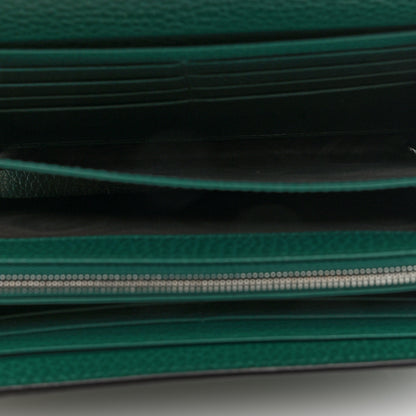 Gucci Calfskin Mini Dionysus Chain Wallet Emerald 5 of 9