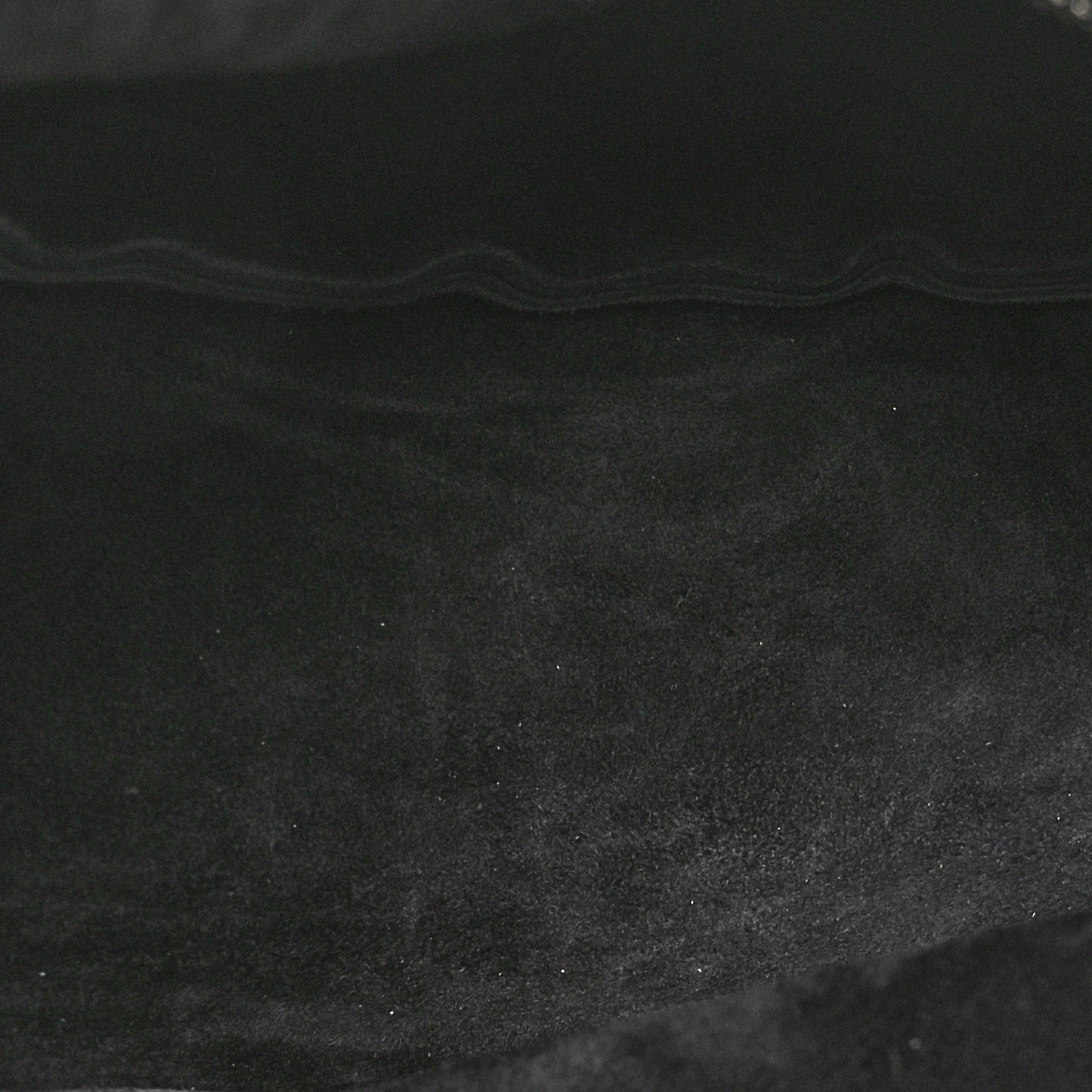 Smooth Calfskin Small Slouchy Banana Bag Black
