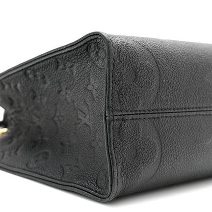 Louis Vuitton Empreinte Monogram Giant Onthego PM Black 8 of 9