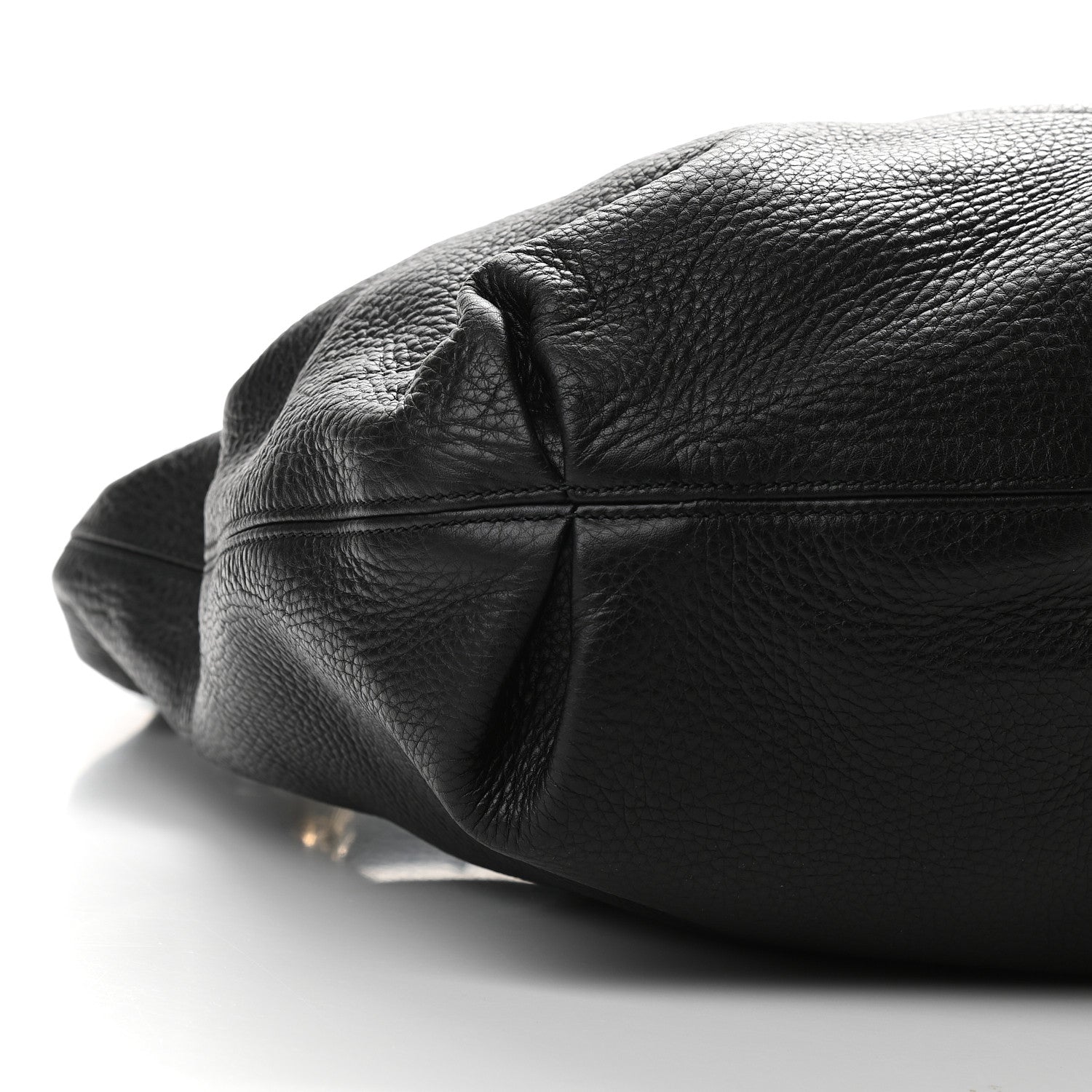 Gucci Pebbled Calfskin Soho Hobo Black 7 of 8