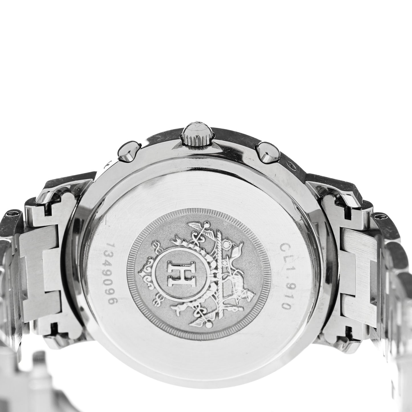 Stainless Steel 38mm Clipper Chronograph Quartz Watch