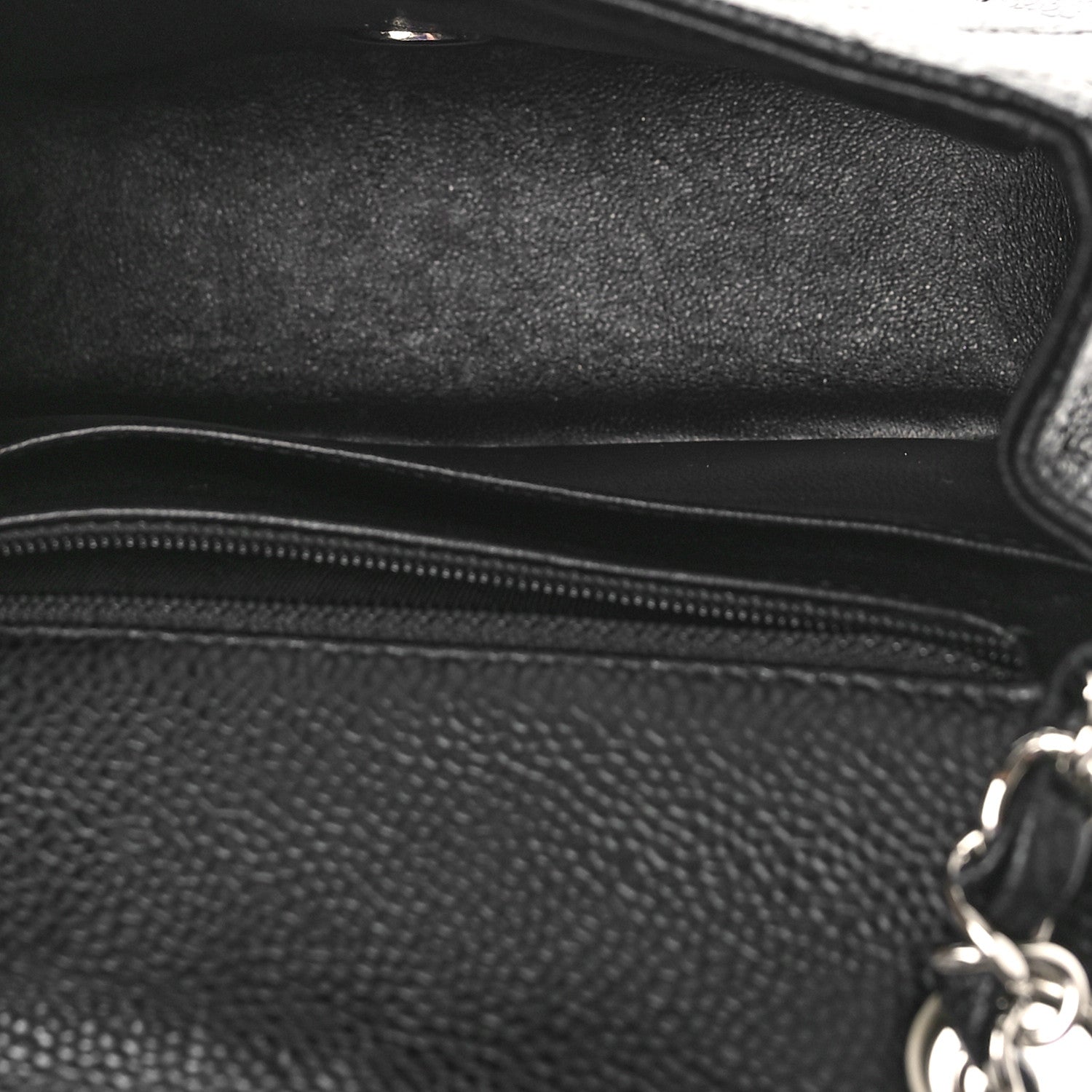 Chanel Caviar Quilted Mini Square Flap Black 5 of 9