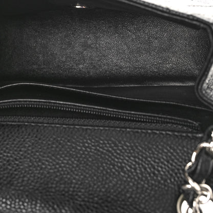 Chanel Caviar Quilted Mini Square Flap Black 5 of 9