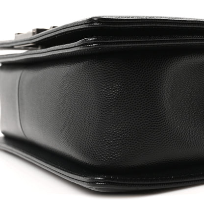 Chanel Caviar Quilted Medium Boy Flap Black 9 of 9