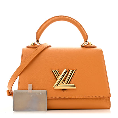 Louis Vuitton Taurillon Twist One Handle PM Sunbeam Yellow 3 of 13