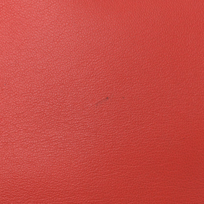 Celine Drummed Calfskin Suede Medium Trapeze Vermillion 17 of 17