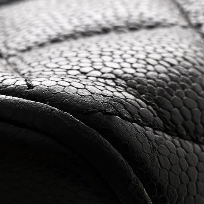 Chanel Caviar Quilted Medallion Tote Black 11 of 12