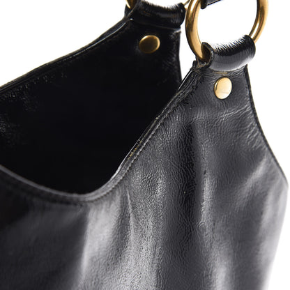 Saint Laurent Patent Tribute Tote Black 13 of 13