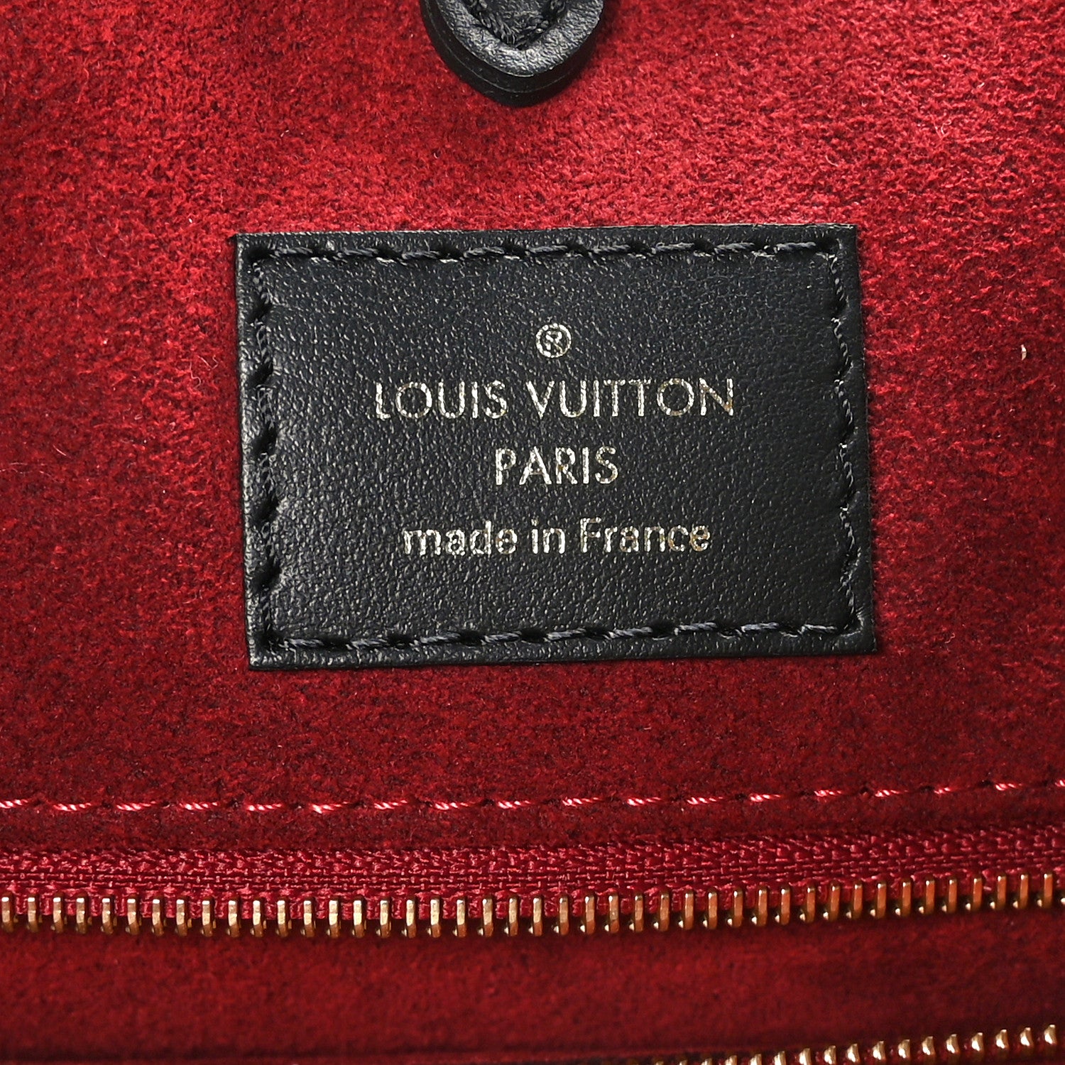 Louis Vuitton Empreinte Monogram Giant Onthego MM Black Beige 6 of 8