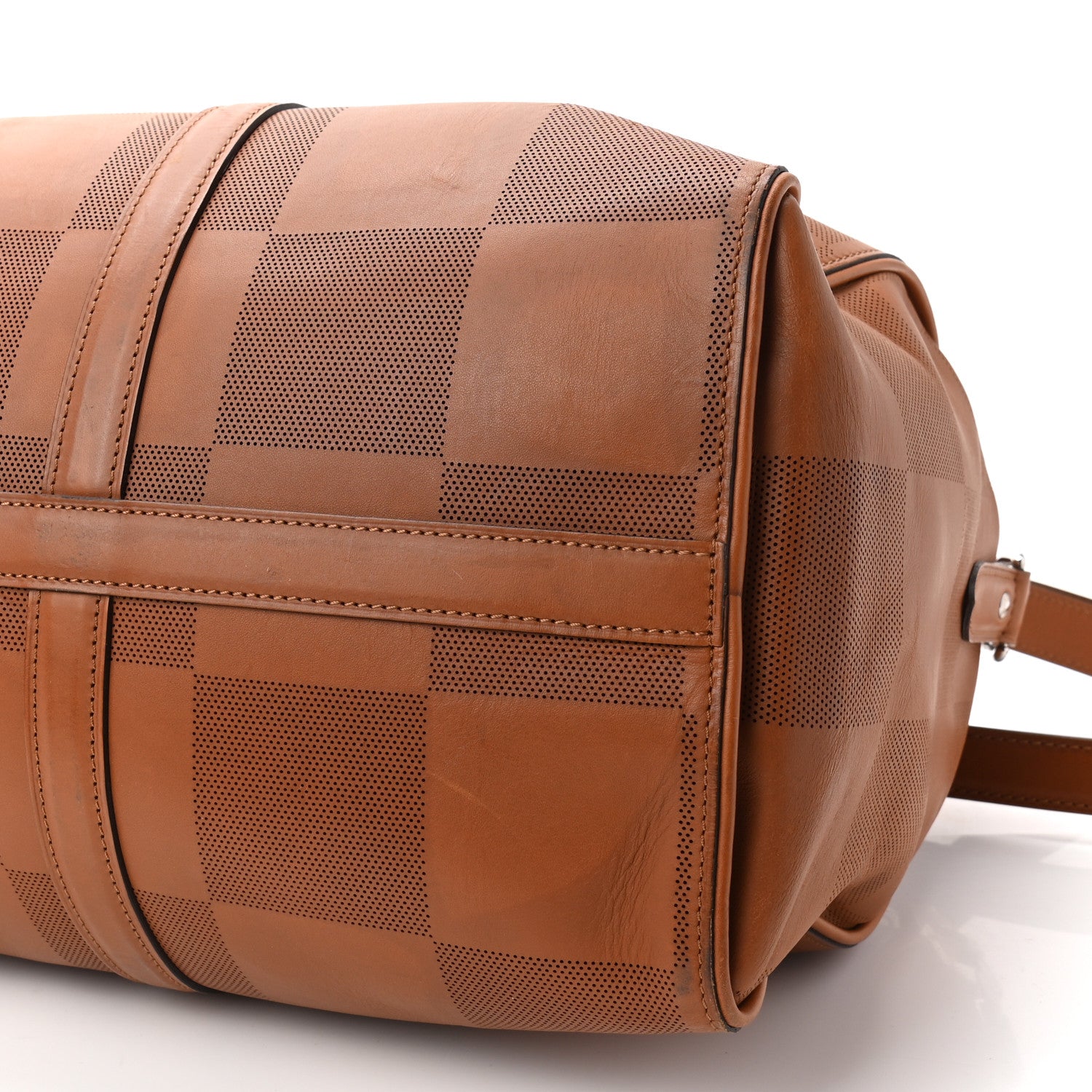 Louis Vuitton Nomade Grand Damier Keepall Bandouliere 45 Cognac 9 of 14