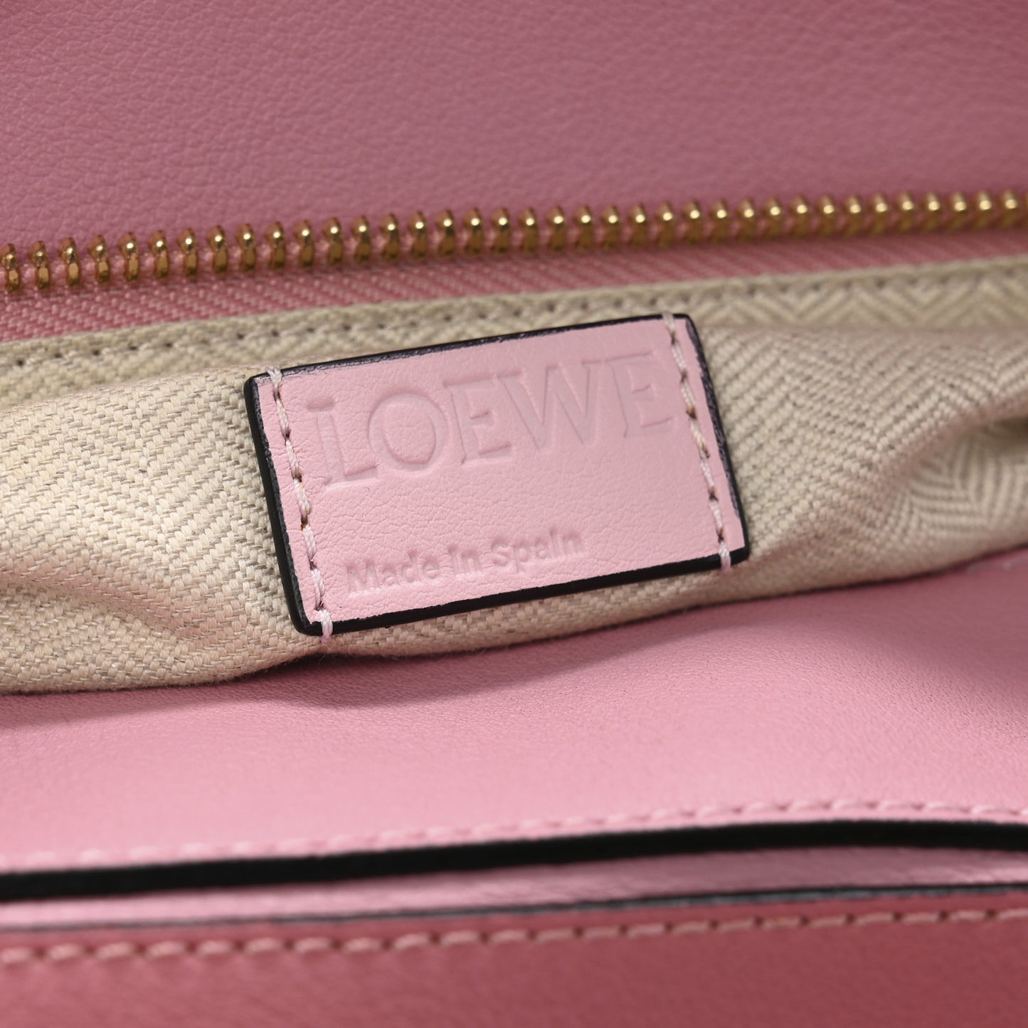Calfskin Medium Puzzle Bag Soft Pink