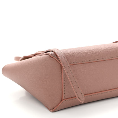 Celine Grained Calfskin Nano Belt Bag Antique Rose 10 of 10