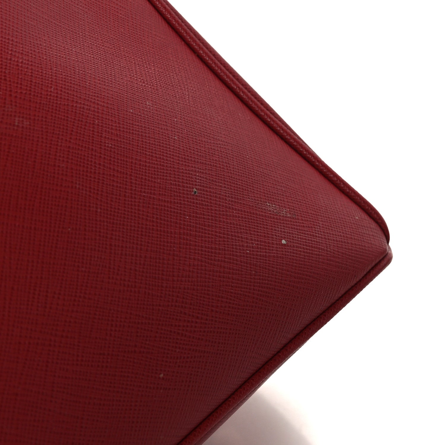 Prada Saffiano Medium Galleria Double Zip Tote Fuoco 12 of 13