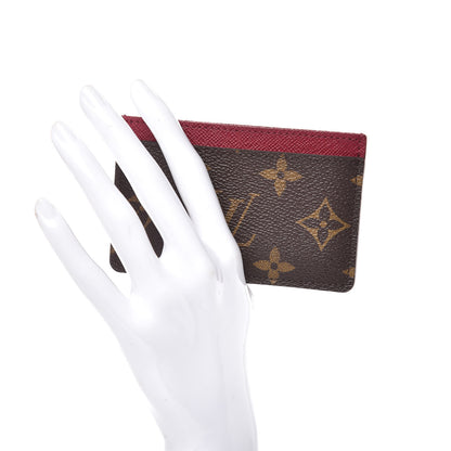 Louis Vuitton Monogram Card Holder Fuchsia 2 of 6