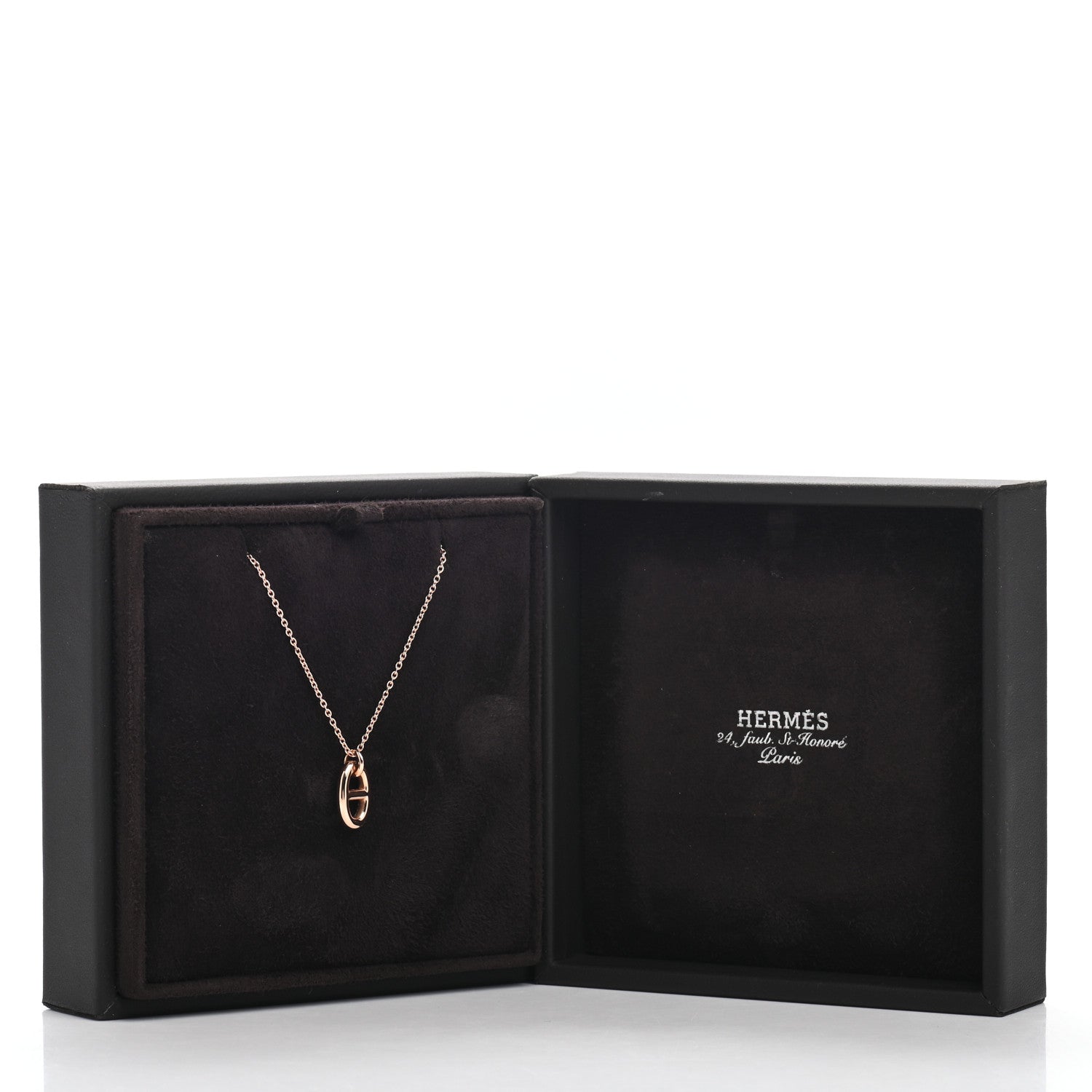Hermes 18K Rose Gold PM Farandole Pendant Necklace 5 of 5