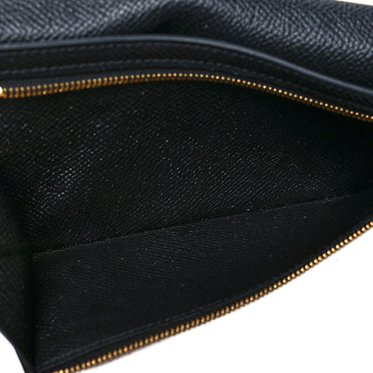 Hermes Epsom Bearn Gusset Wallet Black 7 of 14
