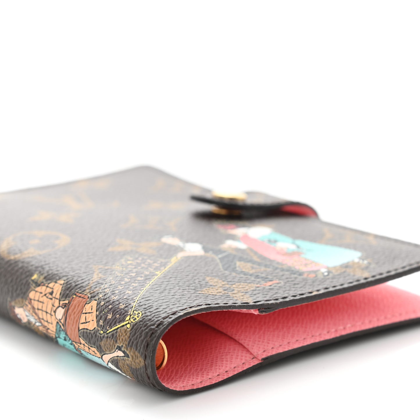 Monogram Illustre Small Ring Agenda Rose