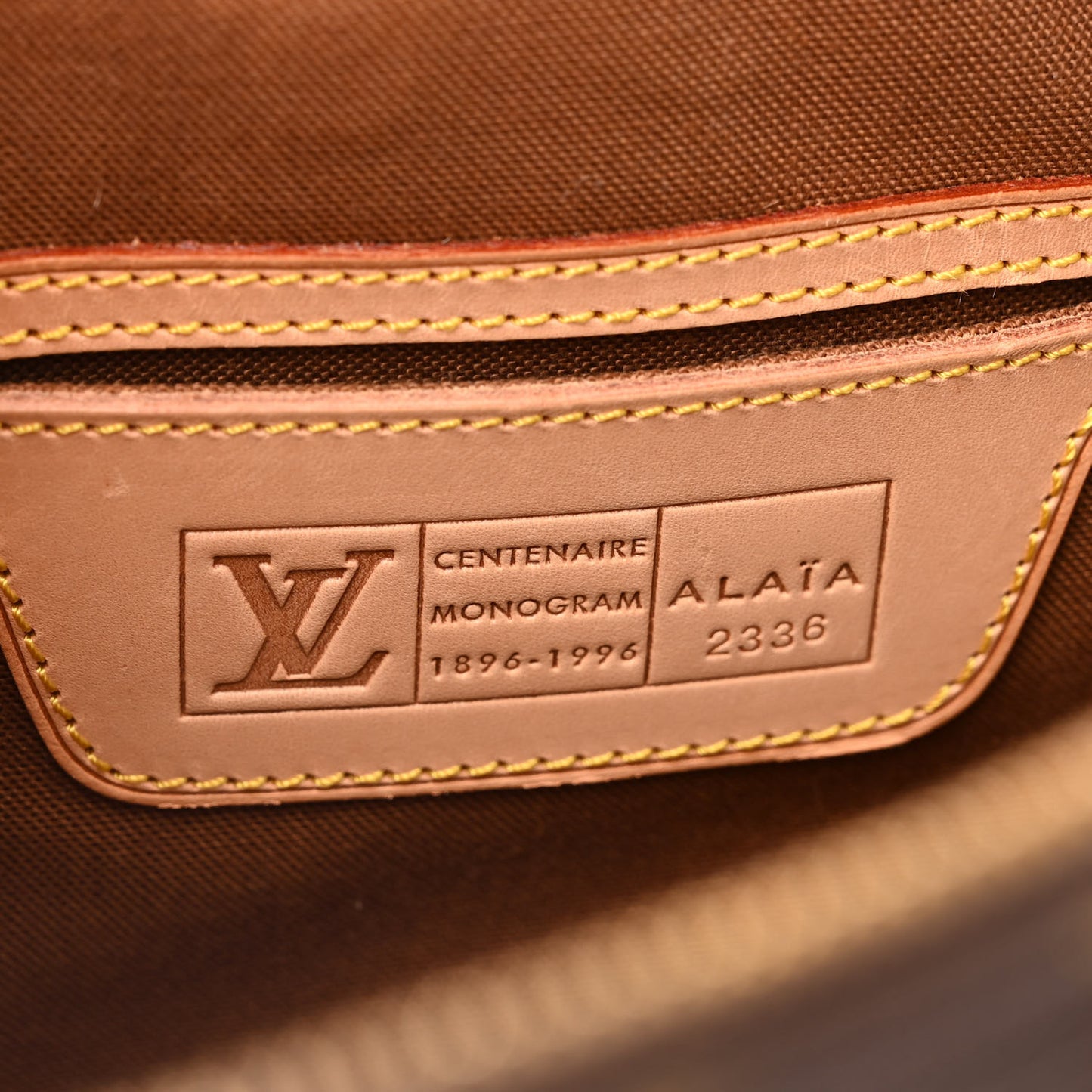 Monogram Azzedine Alaia Leopard Alma