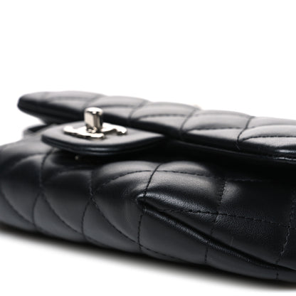 Chanel Calfskin Quilted CC Uniform Flap Belt Bag Black 10 of 11