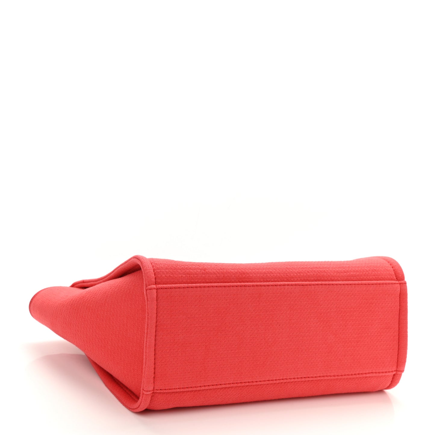 Mixed Fibers Small Deauville Tote Red