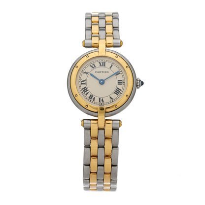 Cartier Stainless Steel 18K Yellow Gold 24mm Panthere Vendome Quartz Watch 1 of 4