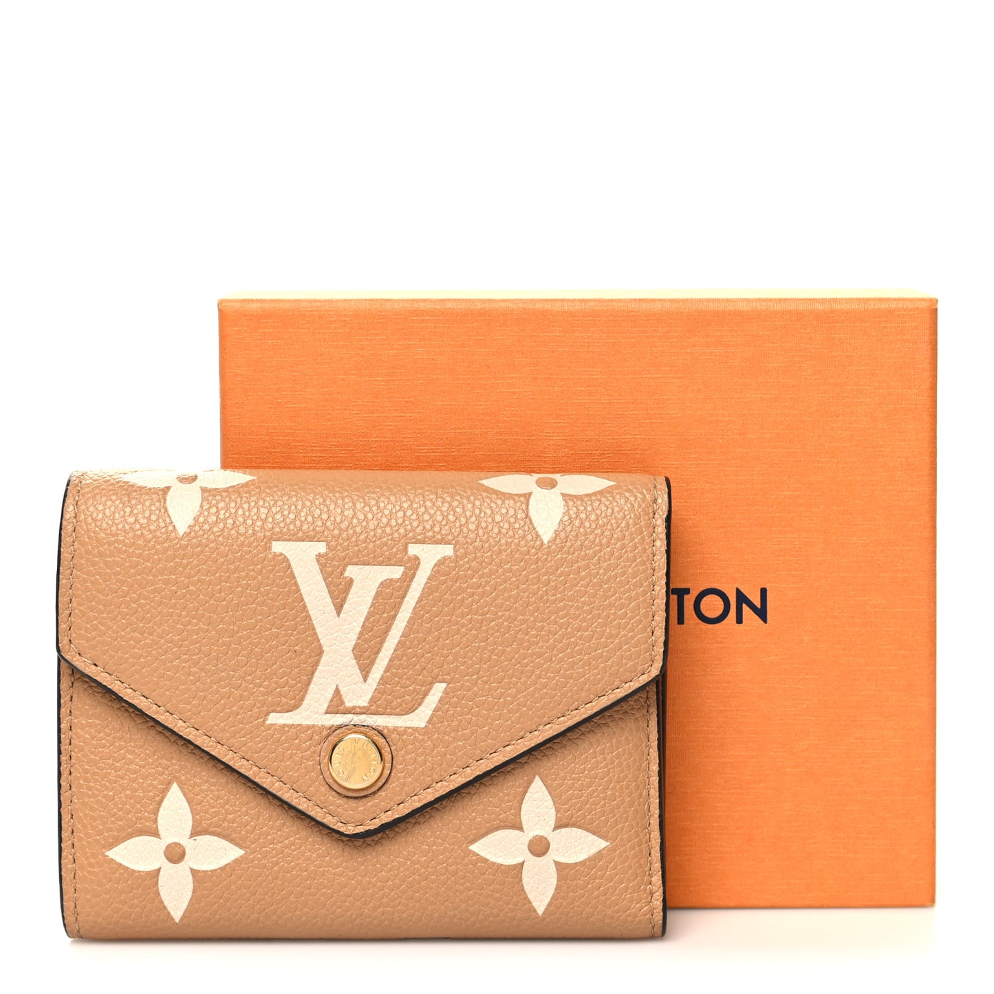 Empreinte Monogram Giant Victorine Wallet Arizona Creme