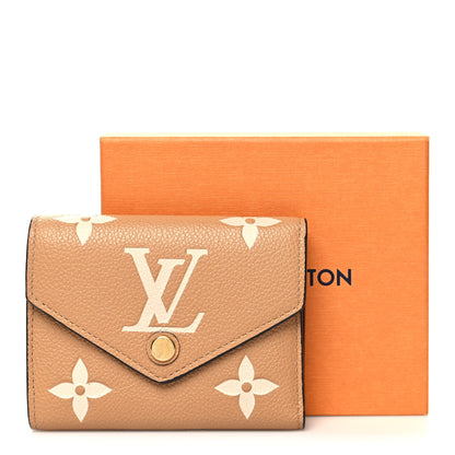 Louis Vuitton Empreinte Monogram Giant Victorine Wallet Arizona Creme 9 of 9