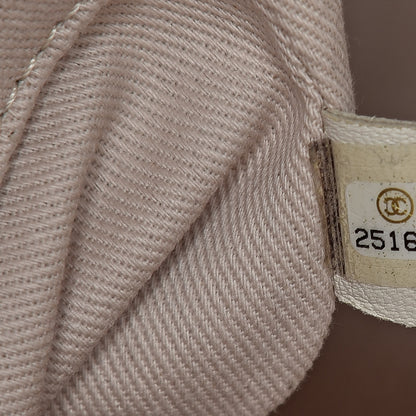 Chanel Canvas Large Deauville Tote Light Beige 7 of 10