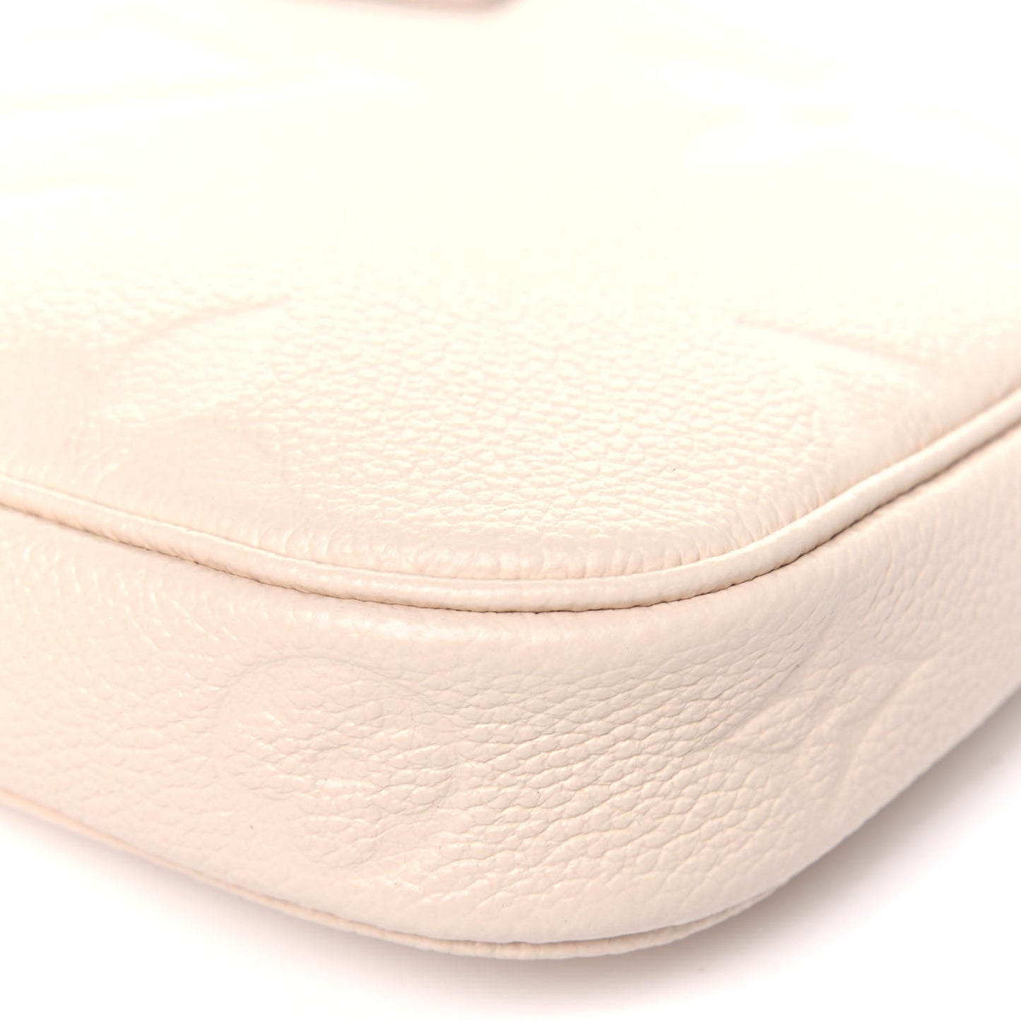 Empreinte Monogram Giant Multi Pochette Accessories Mini Pochette Cream