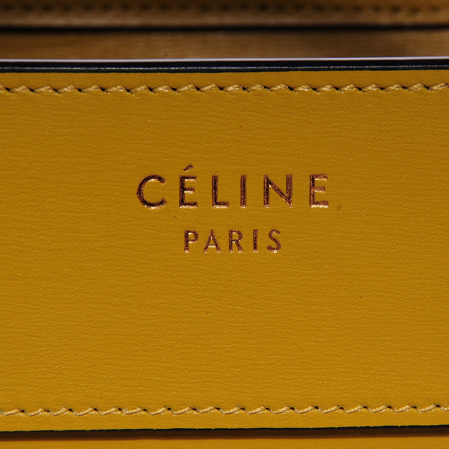 Celine Palmelato Calfskin Micro Luggage Chartreuse 7 of 9