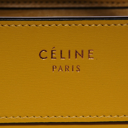Celine Palmelato Calfskin Micro Luggage Chartreuse 7 of 9