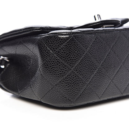 Chanel Caviar Quilted Mini Square Flap Black 8 of 10