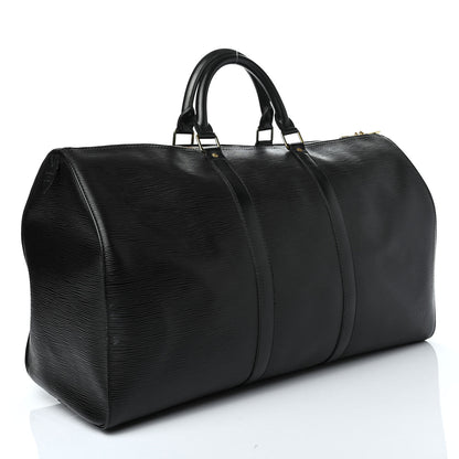 Louis Vuitton Epi Keepall 45 Black 2 of 4