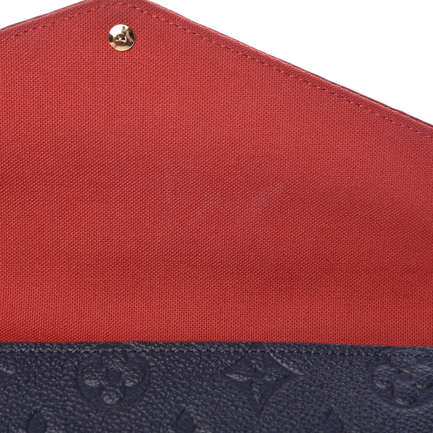 Empreinte Pochette Felicie Chain Wallet Marine Rouge