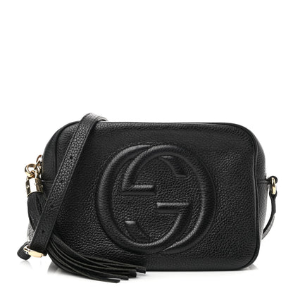 Gucci Pebbled Calfskin Small Soho Disco Bag Black 1 of 12