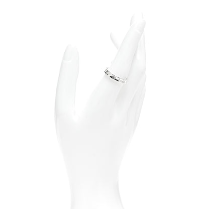 Tiffany Sterling Silver Narrow 1837 Band Ring 57 8 2 of 4