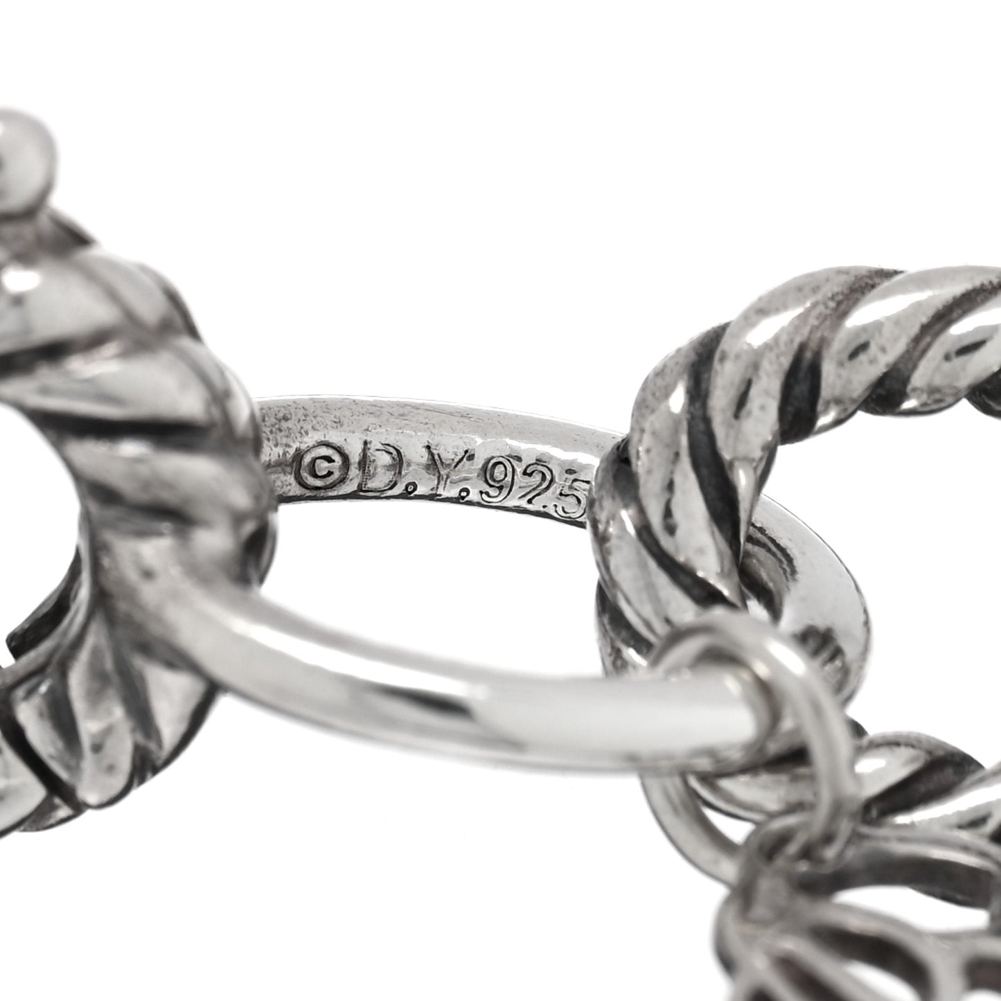 Sterling Silver 10mm Medium Oval Link Bracelet