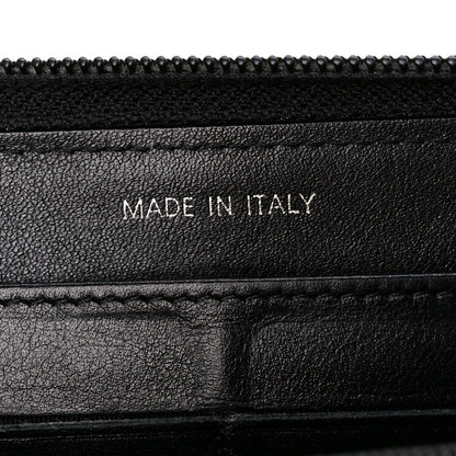 Chanel Caviar Large Timeless CC Zip Around Wallet Black 7 of 11