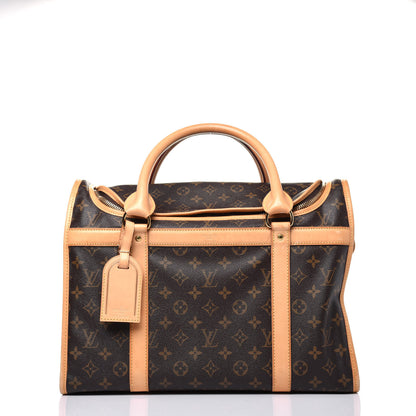Louis Vuitton Monogram Sac Chien 40 Pet Carrier 1 of 17