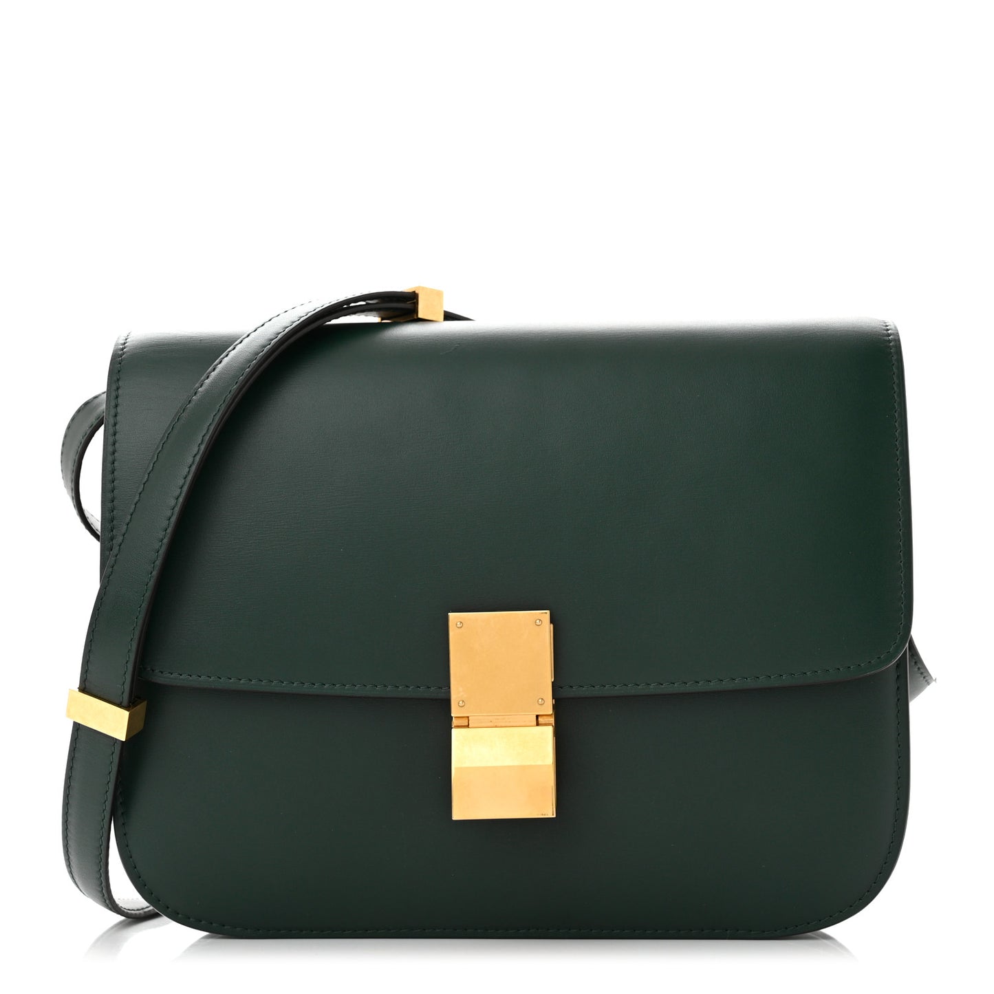 Box Calfskin Medium Classic Box Flap Bag Amazone